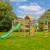 Barre pont de singe pour aire de jeux skywood bois fsc® Marron - bleu - vert 4 - vertbaudet enfant 
