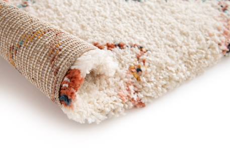 Tapis shaggy design doux et volumineux harlequin Beige sable 3 - vertbaudet enfant 