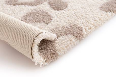 Tapis aux motifs léopard épais et confortable wilderness Beige sable 3 - vertbaudet enfant 