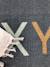 Tapis enfant en coton alphabet Gris minéral 3 - vertbaudet enfant 