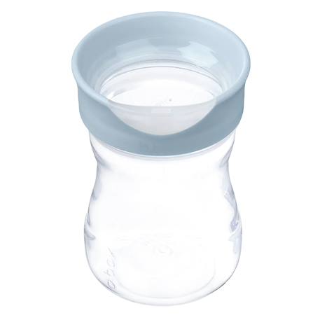 Tasse d'apprentissage 3 en 1 gobelet évolutif bébé Bleu+Rose 5 - vertbaudet enfant 