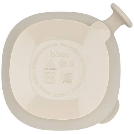 Bol à ventouse et couvercle Beige+Bleu+Rose 4 - vertbaudet enfant 
