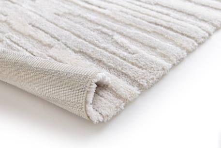 Tapis avec effet relief doux et confortable snug Beige sable 3 - vertbaudet enfant 