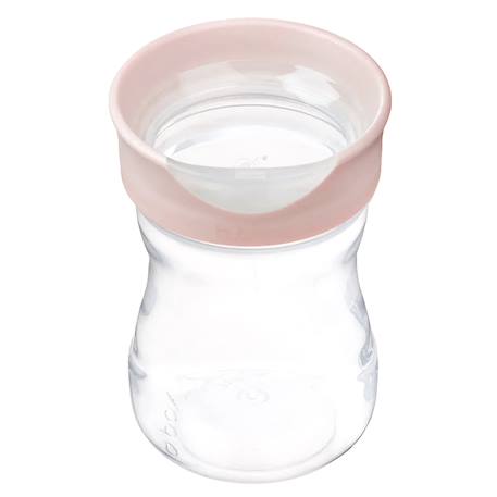 Tasse d'apprentissage 3 en 1 gobelet évolutif bébé Bleu+Rose 9 - vertbaudet enfant 