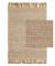 Tapis naturel en jute et laine bubbles Gris minéral 3 - vertbaudet enfant 