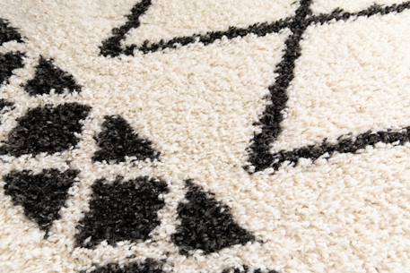 Tapis shaggy doux à poils longs oeko-tex beldi Beige sable 4 - vertbaudet enfant 