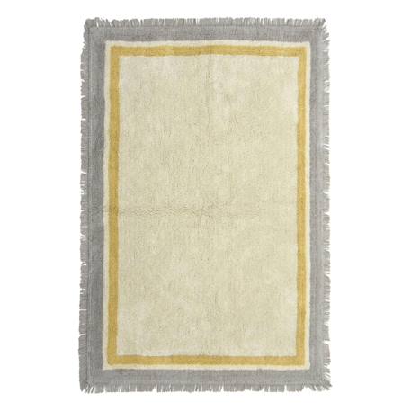 Tapis enfant en coton oscar Beige sable+Bleu naturel+Gris minéral 13 - vertbaudet enfant 