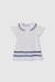 Robe bébé  à rayures Blanc 1 - vertbaudet enfant 