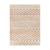 Tapis shaggy poils longs motif contemporain boho Terracotta 1 - vertbaudet enfant 