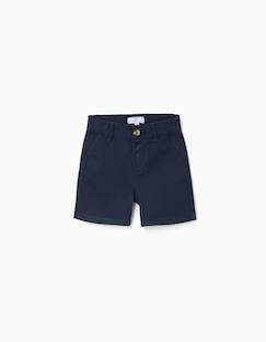 Short chino midi en sergé avec poches  - vertbaudet enfant
