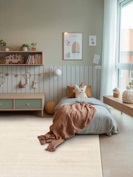 Tapis velours à poils ras kitzbuhel Beige sable 2 - vertbaudet enfant 