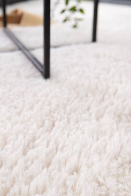 Tapis shaggy ultra-doux effet laine nukka Beige sable 6 - vertbaudet enfant 