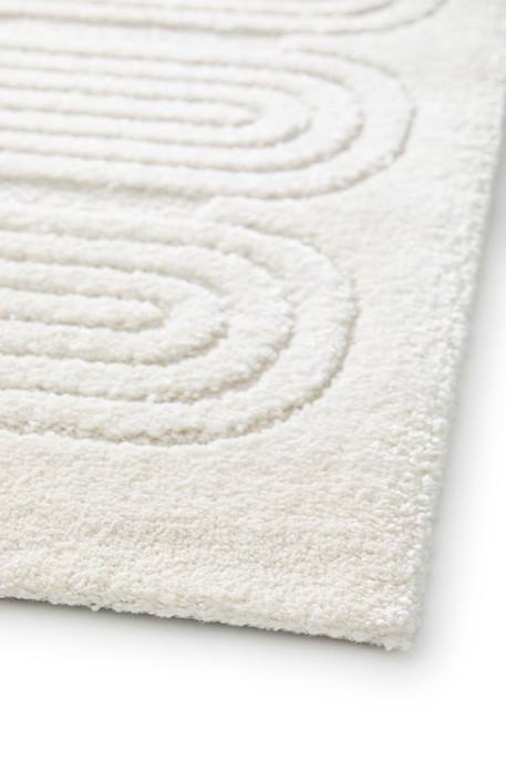 Tapis doux motifs en relief sinea Beige sable+Biscuit+Bleu glacier 3 - vertbaudet enfant 