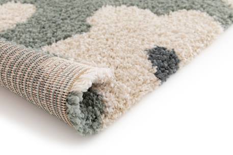 Tapis enfant épais et confortable fleurs Jaune naturel+Rose poudrée+Vert naturel 16 - vertbaudet enfant 