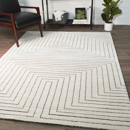 Tapis style scandinave doux et moelleux minos Beige sable 2 - vertbaudet enfant 