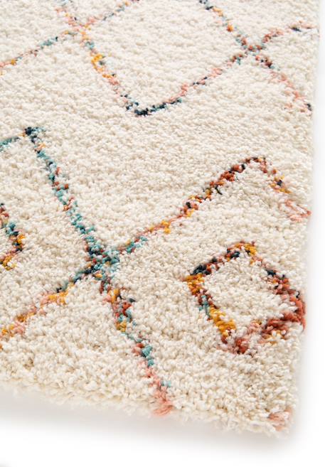 Tapis shaggy design doux et volumineux harlequin Beige sable 4 - vertbaudet enfant 