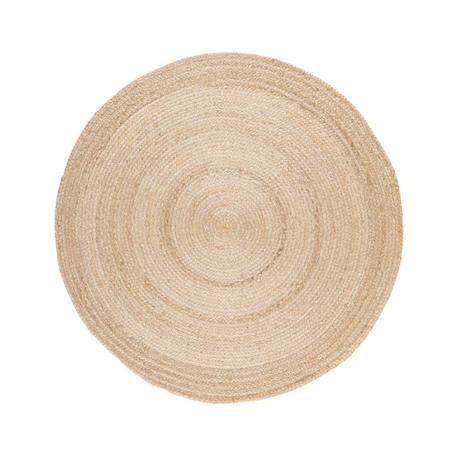 Tapis rond en jute natura Beige sable 1 - vertbaudet enfant 