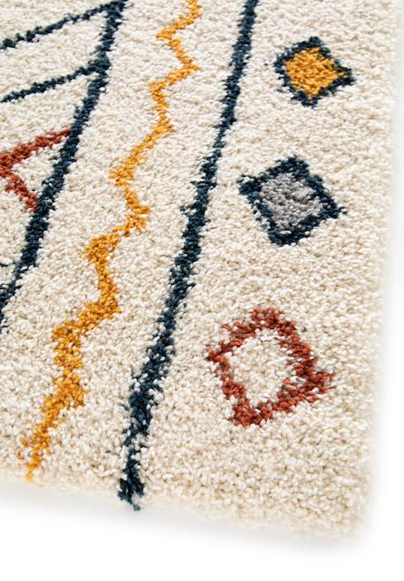 Tapis enfant doux et volumineux aztec Beige sable 3 - vertbaudet enfant 