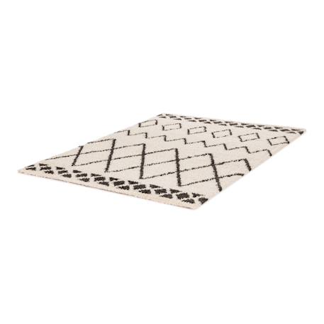 Tapis shaggy doux à poils longs oeko-tex beldi Beige sable 5 - vertbaudet enfant 