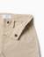 Short chino midi en sergé avec poches Beige clair+Bleu foncé 3 - vertbaudet enfant 