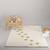 Tapis enfant doux et confortable empreintes d'ours Jaune naturel 2 - vertbaudet enfant 