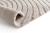 Tapis à relief doux et élégant groove Beige sable+Biscuit 3 - vertbaudet enfant 