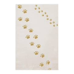 Linge de maison et décoration-Décoration-Tapis-Tapis enfant doux et confortable empreintes d'ours