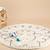 Tapis enfant rond doux et épais petit mouton Beige sable 2 - vertbaudet enfant 