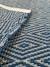 Tapis en fibres recyclées tissé à la main pessoa Bleu naturel+Gris minéral+Rose poudrée 3 - vertbaudet enfant 