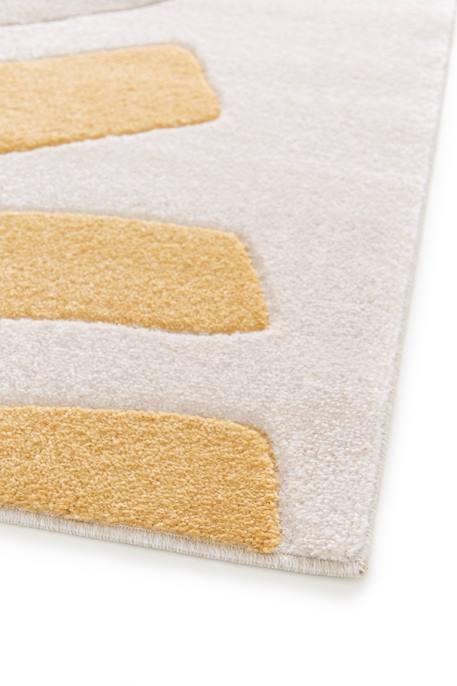 Tapis enfant doux et résistant teddy Jaune naturel 4 - vertbaudet enfant 