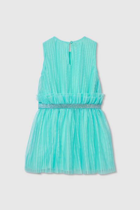 Robe en tulle Vert 2 - vertbaudet enfant 