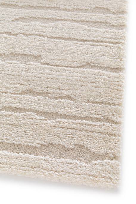 Tapis avec effet relief doux et confortable inuk Beige sable 5 - vertbaudet enfant 