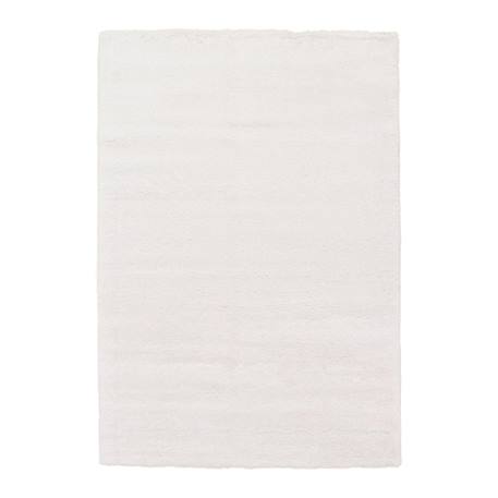 Tapis shaggy ethnique doux et volumineux lison Blanc pur+Gris minéral 1 - vertbaudet enfant 
