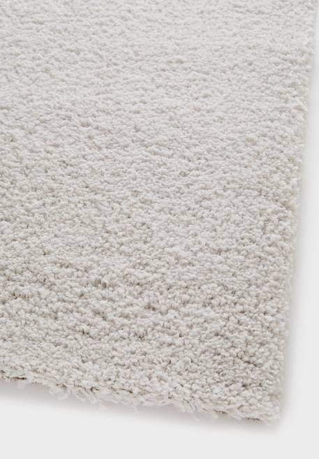 Tapis shaggy ethnique doux et volumineux lison Blanc pur+Gris minéral 10 - vertbaudet enfant 