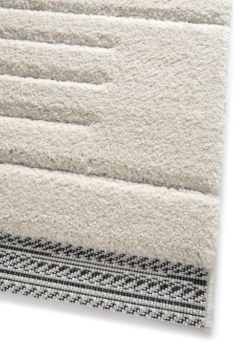Tapis doux à reliefs aligne Beige sable 4 - vertbaudet enfant 