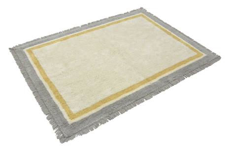 Tapis enfant en coton oscar Beige sable+Bleu naturel+Gris minéral 17 - vertbaudet enfant 