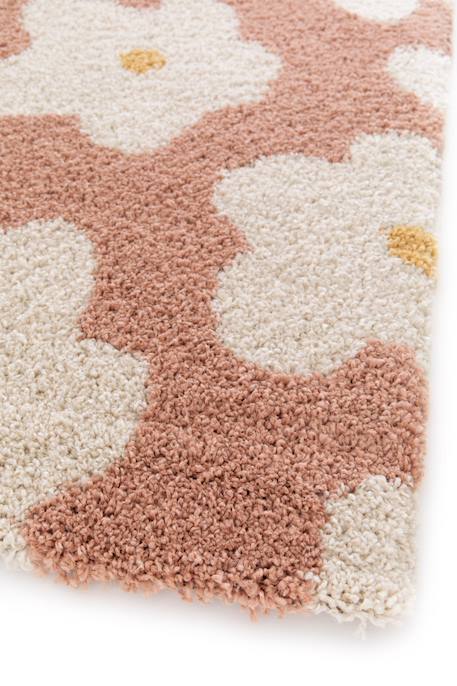 Tapis enfant épais et confortable fleurs Jaune naturel+Rose poudrée+Vert naturel 12 - vertbaudet enfant 