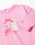 T-shirt à manches longues et imprimé en relief Blanc+Rose 6 - vertbaudet enfant 