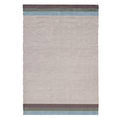 Linge de maison et décoration-Décoration-Tapis en coton recyclé tissé à la main fado