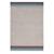 Tapis en coton recyclé tissé à la main fado Beige sable+Vert naturel 1 - vertbaudet enfant 