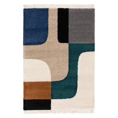 Linge de maison et décoration-Décoration-Tapis-Tapis à franges doux et raffiné odyssey
