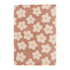 Linge de maison et décoration-Décoration-Tapis-Tapis enfant épais et confortable fleurs