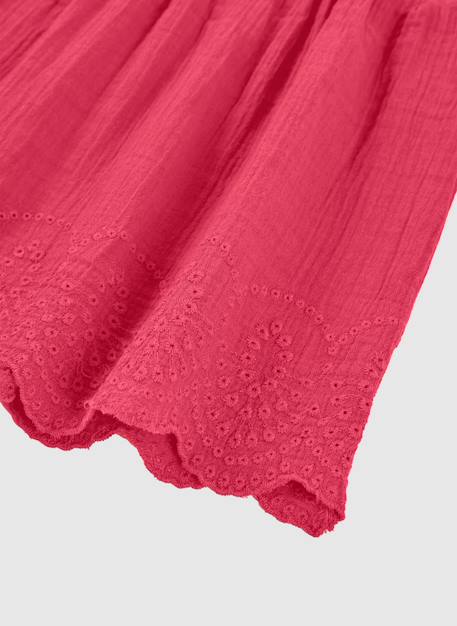 T-shirt fille coton Rose 4 - vertbaudet enfant 