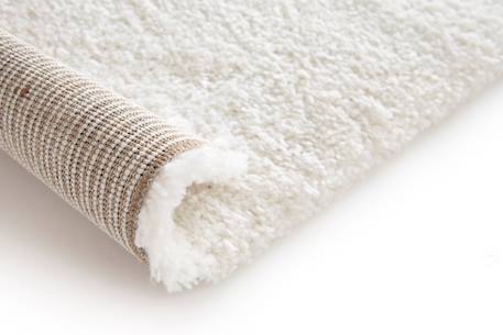 Tapis shaggy ethnique doux et volumineux lison Blanc pur+Gris minéral 3 - vertbaudet enfant 