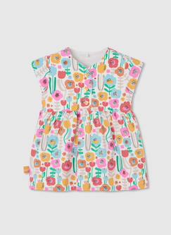 Bébé-Robe, jupe-Robe bébé en tricot imprimé fleurs