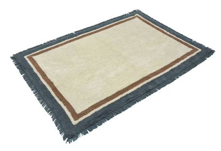 Tapis enfant en coton oscar Beige sable+Bleu naturel+Gris minéral 11 - vertbaudet enfant 