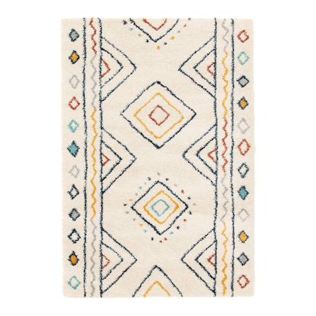 Tapis enfant doux et volumineux aztec Beige sable 1 - vertbaudet enfant 