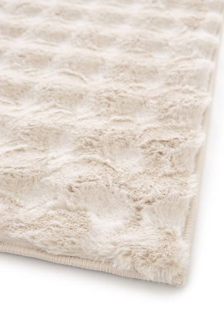 Tapis effet 3d ultra doux kumo Beige sable 3 - vertbaudet enfant 