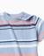 T-shirt rayé en coton Bleu clair 3 - vertbaudet enfant 