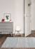Tapis en coton recyclé tissé à la main bartolo Gris minéral 2 - vertbaudet enfant 